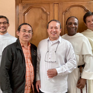 Une délégation des Philippines en visite au couvent